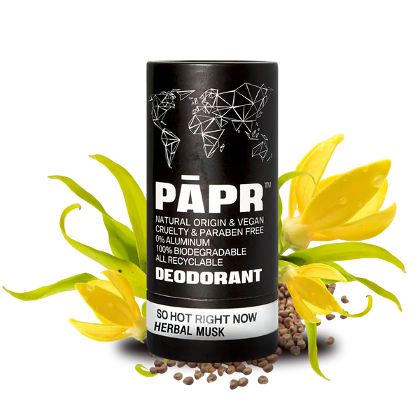 PĀPR-So Hot Right Now I All Natural Deodorant in Paper Packaging