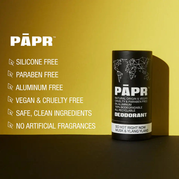 PĀPR-So Hot Right Now I All Natural Deodorant in Paper Packaging