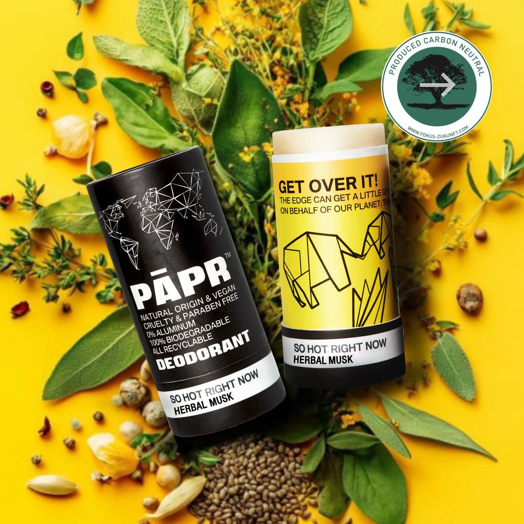 PĀPR-So Hot Right Now I All Natural Deodorant in Paper Packaging